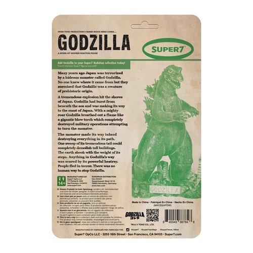 Godzilla (Model Kit) 3 3/4-Inch ReAction Figure