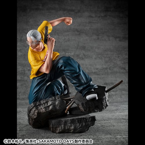 Sakamoto Days Taro Sakamoto Statue