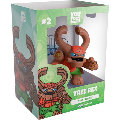 Skylanders Collection Tree Rex Vinyl Figure #2