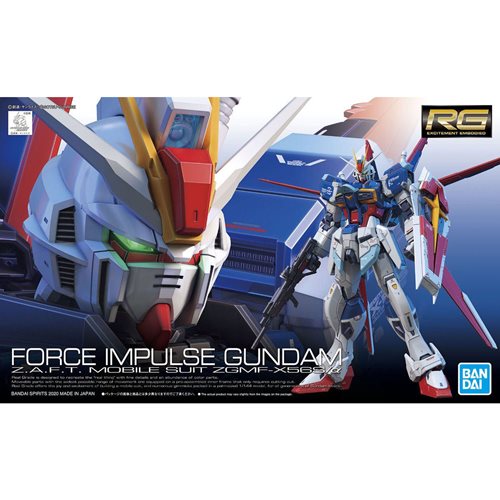 Mobile Suit Gundam Seed Destiny Force Impulse Gundam Real Grade 1:144 Scale Model Kit