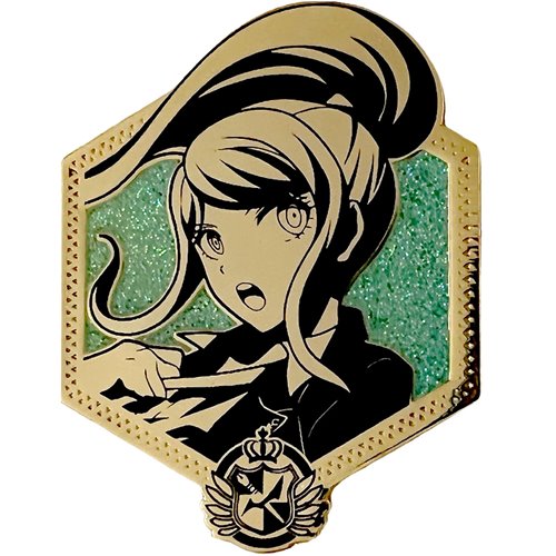Danganronpa Aoi Asahina Limited Edition Gold Series Enamel Pin