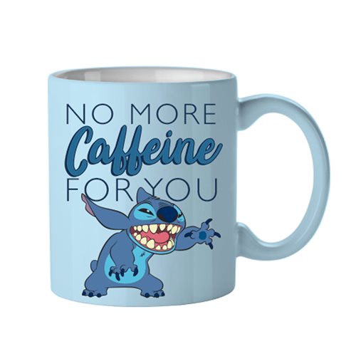 Lilo & Stitch No More Caffiene For You 14 oz. Ceramic Mug