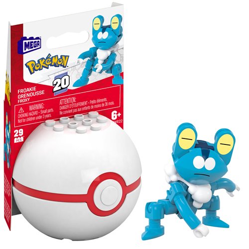 Mega Construx Pokemon Poke Ball Wave 20 Case of 12