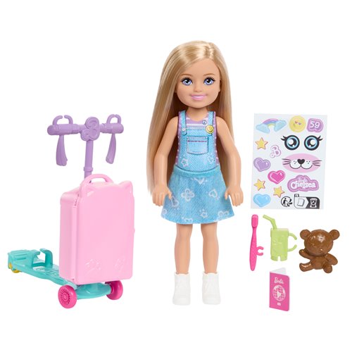 Barbie Club Chelsea Travel Scooter Doll
