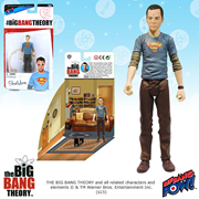 The Big Bang Theory Sheldon in Superman T-Shirt 3 3/4-Inch Action Figure Series 1