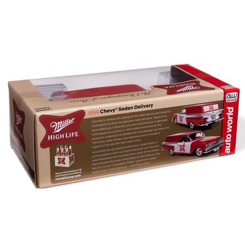 Miller High Life 1959 Chevrolet El Camino Sedan Delivery Truck 1:24 Scale Die-Cast Metal Vehicle