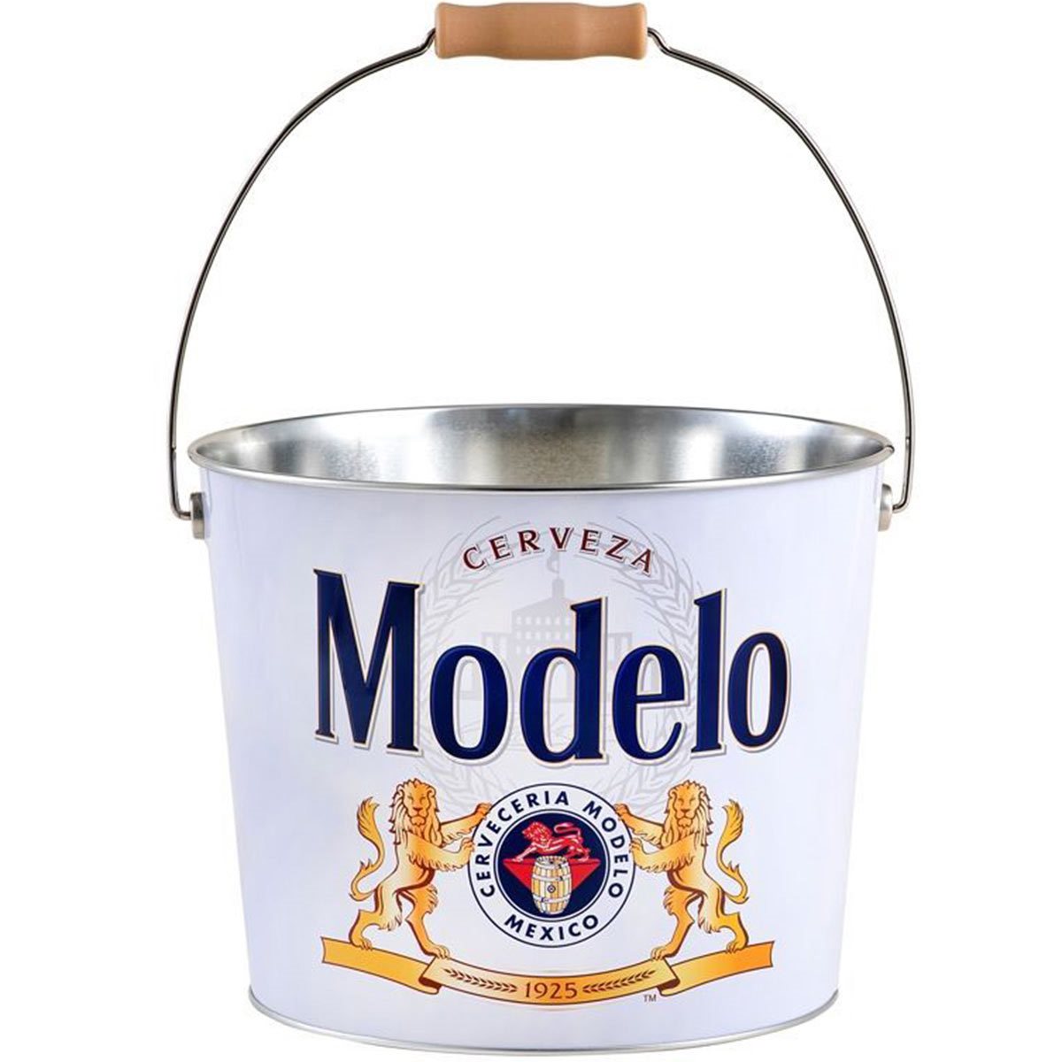 Modelo Tin Beverage Bucket with Handle - Entertainment Earth