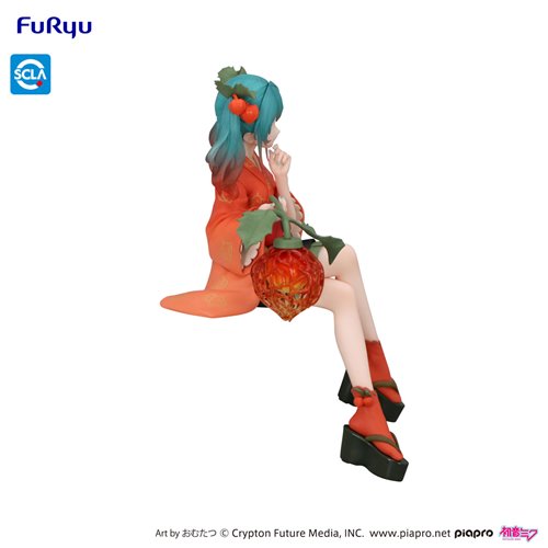 Vocaloid Hatsune Miku Flower Fairy Winter Cherry Noodle Stopper Statue