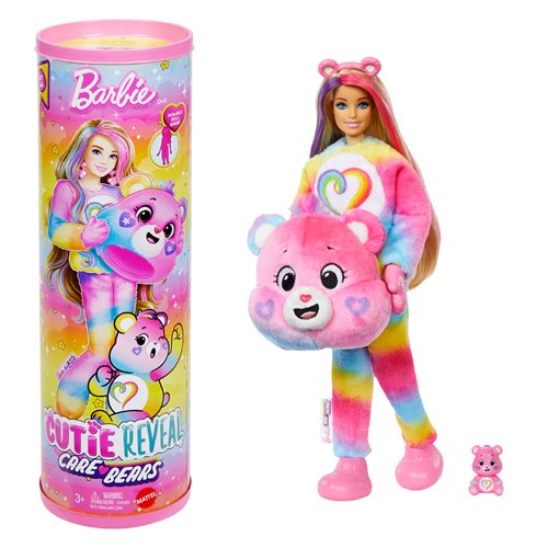 Barbie Care Bears Cutie Reveal Series 2 Doll Case of 3