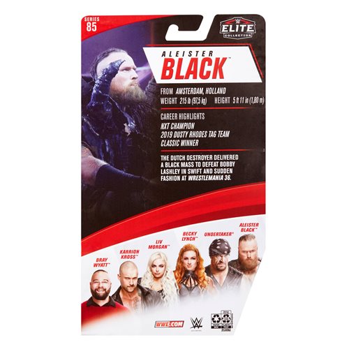 WWE Elite Collection Series 85 Aleister Black Action Figure