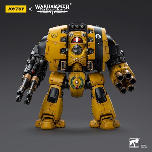 Joy Toy Warhammer 40,000 Imperial Fists Leviathan Dreadnought Cyclonic Melta Lance and Storm Cannon
