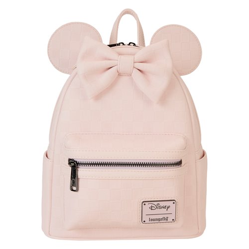 Disney Minnie Ear Checkerboard Mini Backpack