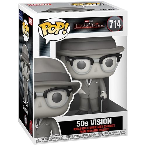 WandaVision 50's Vision Black & White Pop! Vinyl Figure