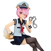 Re:Zero - Starting Life in Another World Ram Police Officer Cap with Dog Ears Noodle Stopper Statue