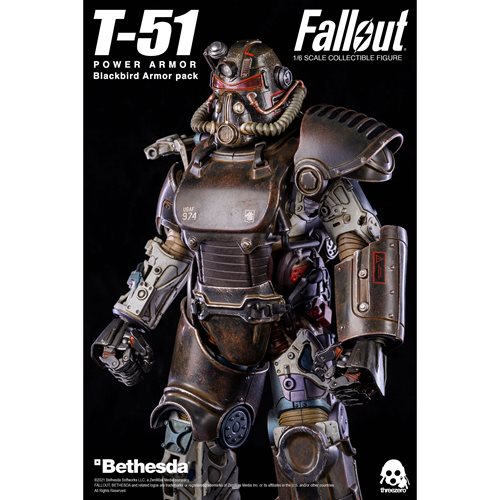 Fallout T-51 Blackbird Power Armor Pack