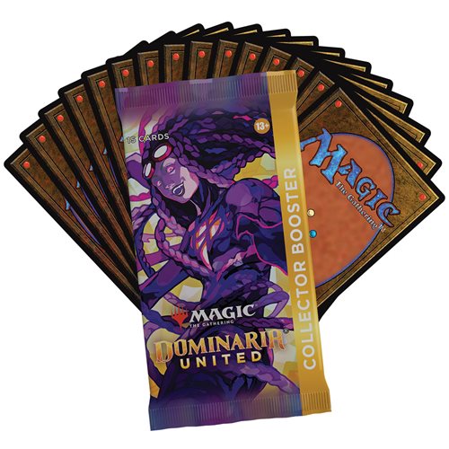 Magic: The Gathering Dominaria United Collector's Booster Display Case of 12