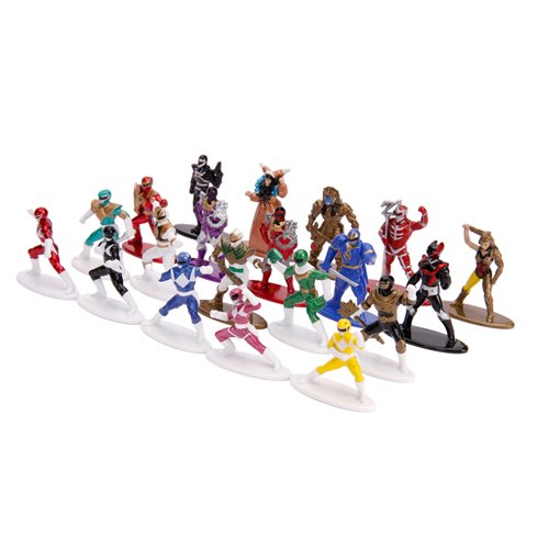 Power Rangers Nano MetalFigs Mini-Figure Wave 1 20-Pack