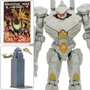 Pacific Rim Jaeger Wave 1 Striker Eureka 4-Inch Scale Action Figure with Comic Book, Not Mint
