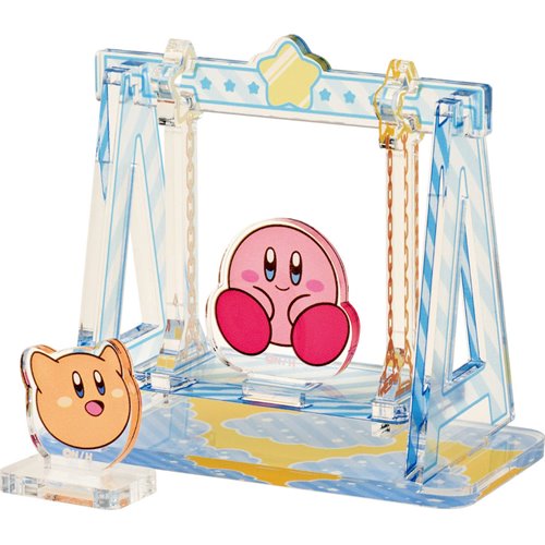 Kirby Swing Moving Acrylic Diorama Stand