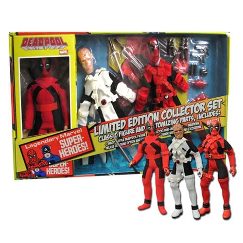 Deadpool Limited Edition 8-Inch Retro Action Figure Set