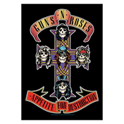 Guns N Roses Appetite For Destruction Fabric Poster