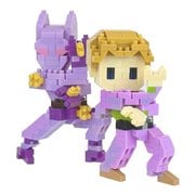JoJo's Bizarre Adventure Yoshikage Kira and Deadly Queen Nanoblock Character Collection Series Constructible Figure