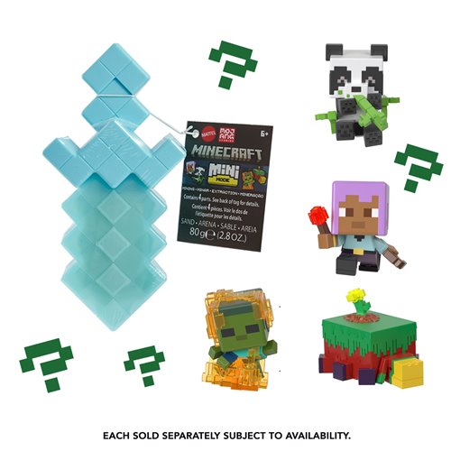 Minecraft Mini Mode Potion Brewing Mini-Figure Case of 9
