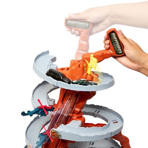 Matchbox The Movie Mountain Helicopter Escape Playset
