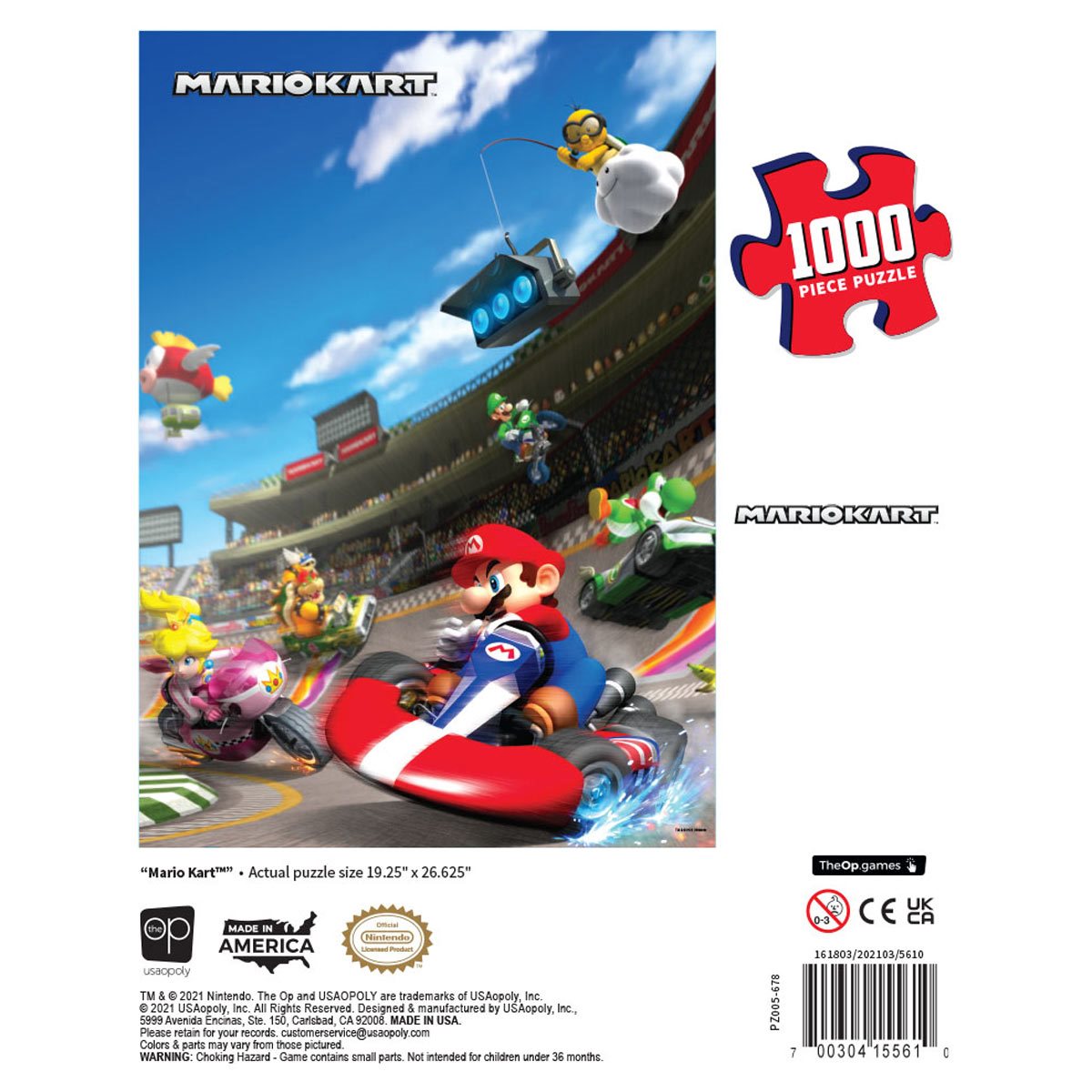 Super Mario Bros. Mario Kart 1,000-Piece Puzzle