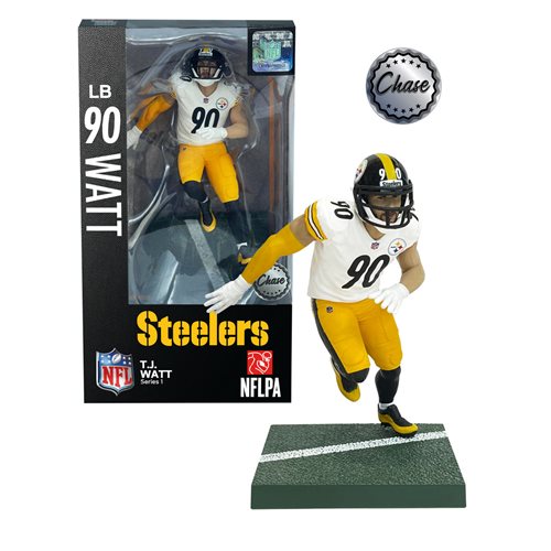 NFL Series 1 Pittsburgh Steelers T.J. Watt Action Figure