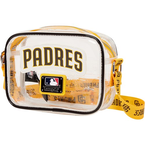 MLB San Diego Padres Clear Crossbody Bag