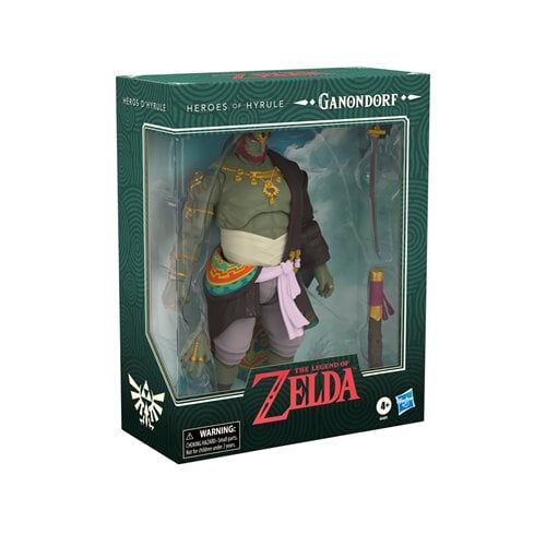 The Legend of Zelda Heroes of Hyrule Tears of the Kingdom Deluxe Ganondorf 6-Inch Scale Action Figur