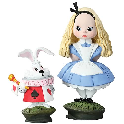 DLR/WDW - Alice in Wonderland by Mary Blair - Alice & White Rabbit Plu —  USShoppingSOS