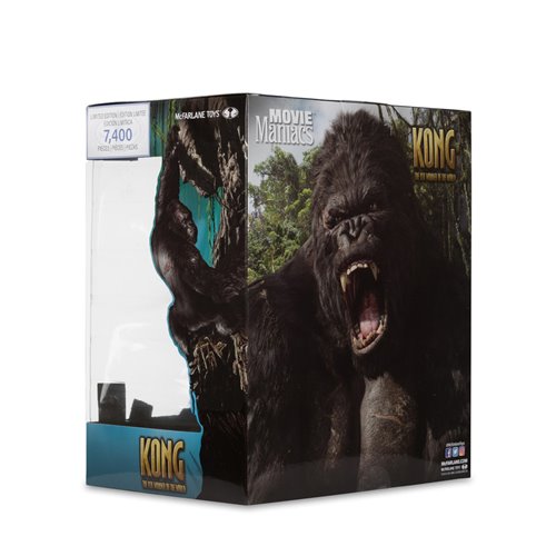Movie Maniacs NBC Wave 2 King Kong 2005 Kong: The 8th Wonder of the World 6-Inch Posed Figure