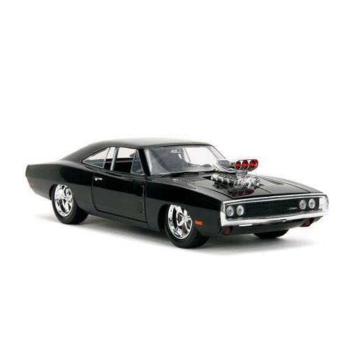 Hollywood Rides Fast and the Furious Dodge Charger R/T 1:24 Scale Die-Cast Metal Vehicle with Dom Fi