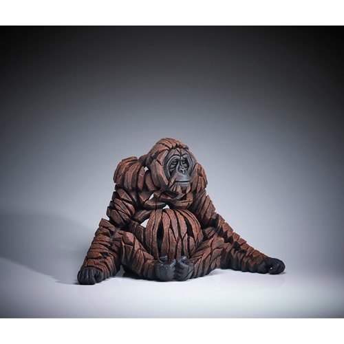 Edge Sculpture Adult Orangutan Figure by Matt Buckley Statue