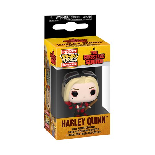The Suicide Squad Harley Quinn Bodysuit  Pop! Key Chain