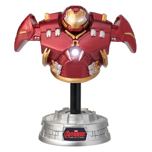 Marvel Avengers 2 Iron Man Light Up Bust Paperweight Action Figure 