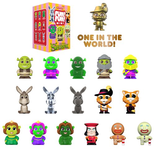 Shrek FUN! FUN! Mini-Figures Wave 1 Mystery Box Case of 9