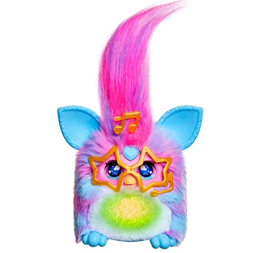 Furby Vibes Blue Razz Interactive Electronic Plush Toy
