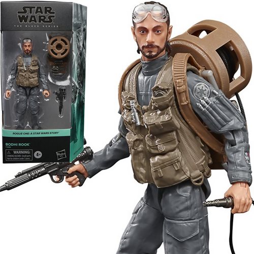 Star Wars The Black Series Bodhi Rook 6-Inch Action Figure, Not Mint