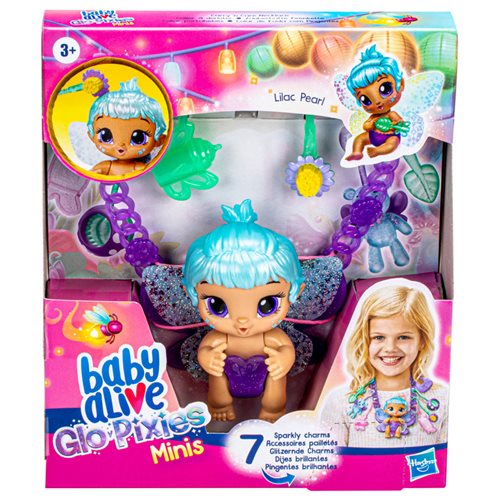 Baby Alive Glo Pixies Minis Carry ‘n Care Necklace Wave 1
