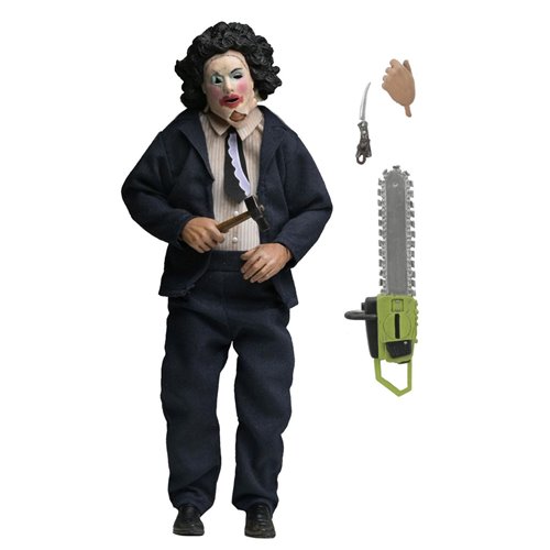 The Texas Chainsaw Massacre Leatherface with Pretty Woman Mask 8-Inch Clothed Action Figure