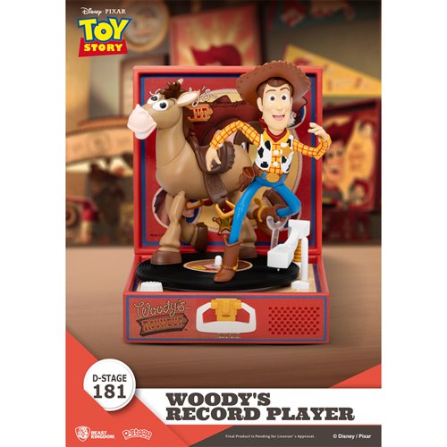 Toy Story Woody's Record Player DS-181 D-Stage Statue