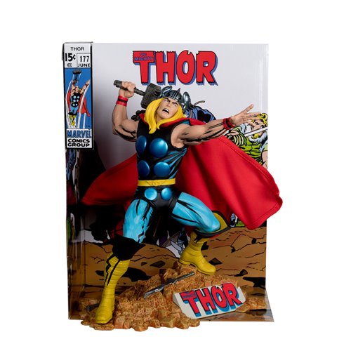 Marvel Thor The Mighty Thor #177 1:6 Scale Posed Figure with Scene