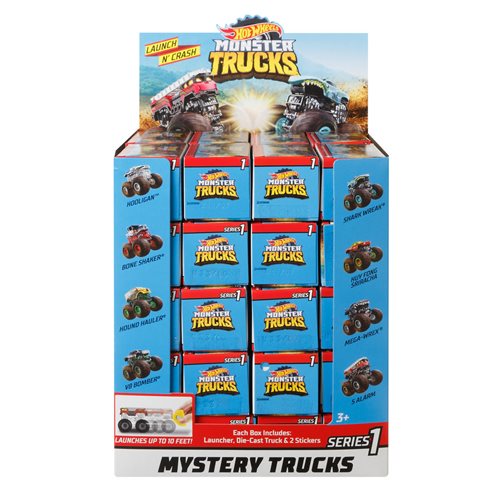 Hot Wheels Monster Trucks Mini Vehicle Case of 40