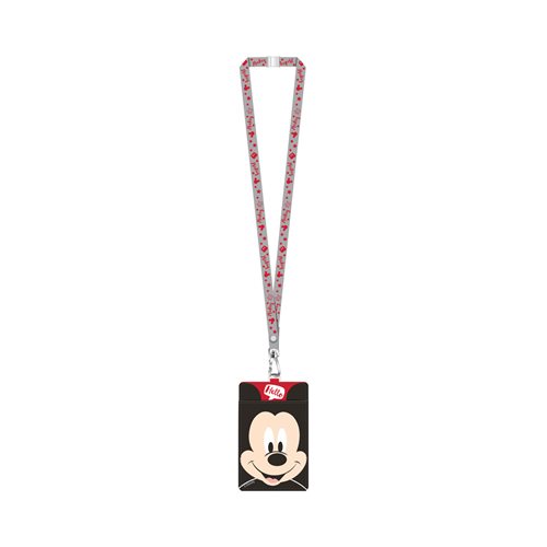 Mickey Mouse Hello Deluxe Lanyard with Card Holder