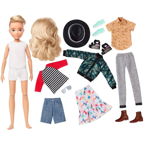 Creatable World Deluxe Character Kit DC-414 Doll