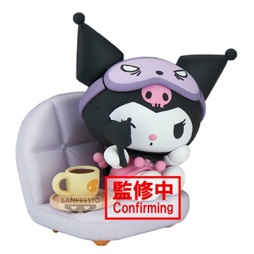 Sanrio Kuromi Nakayoshi Memories Relaxing Time at Home Statue