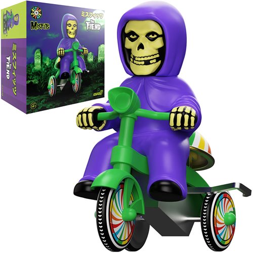 Misfits Fiend (Purple with Green Trike) Super Cycles Vinyl Figure
